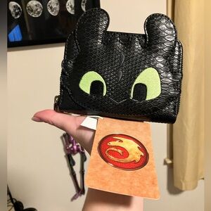 Loungefly Epic Universe Toothless HTTYD Wallet NWT